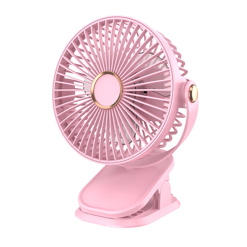Clip Fan USB Lighting Desktop Household Fan Portable