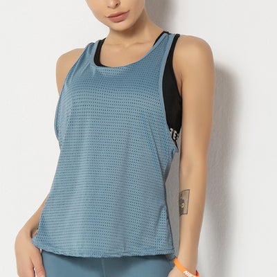 New Fake Two-piece Sports Vest Women