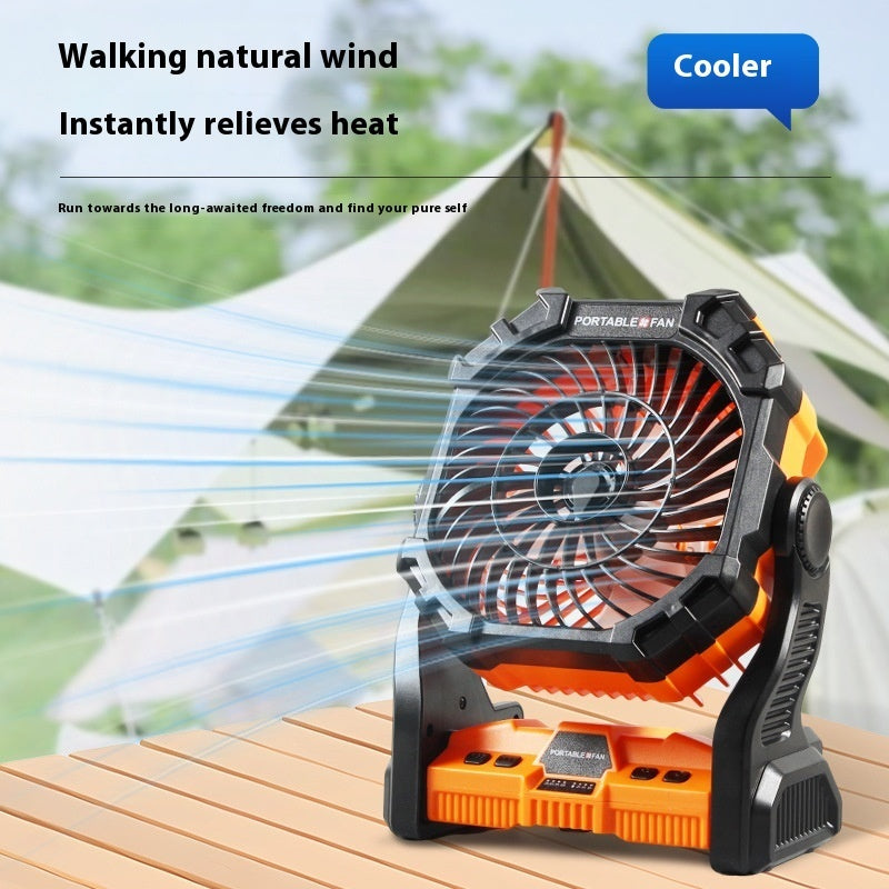 Camping Mosquito Spray Multifunctional Rechargeable Fan