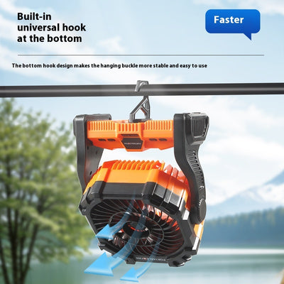 Camping Mosquito Spray Multifunctional Rechargeable Fan
